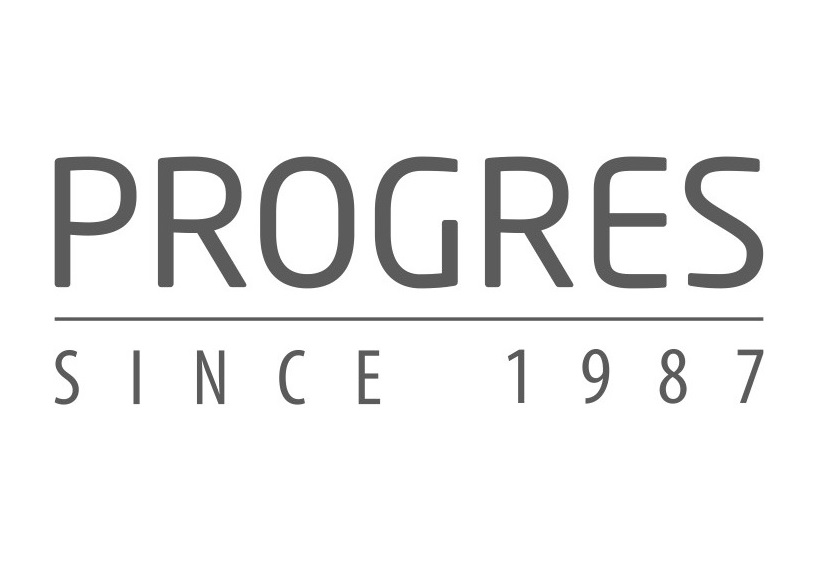 Logo PROGRES, JANUSZ PAWLIK - AMBERIF